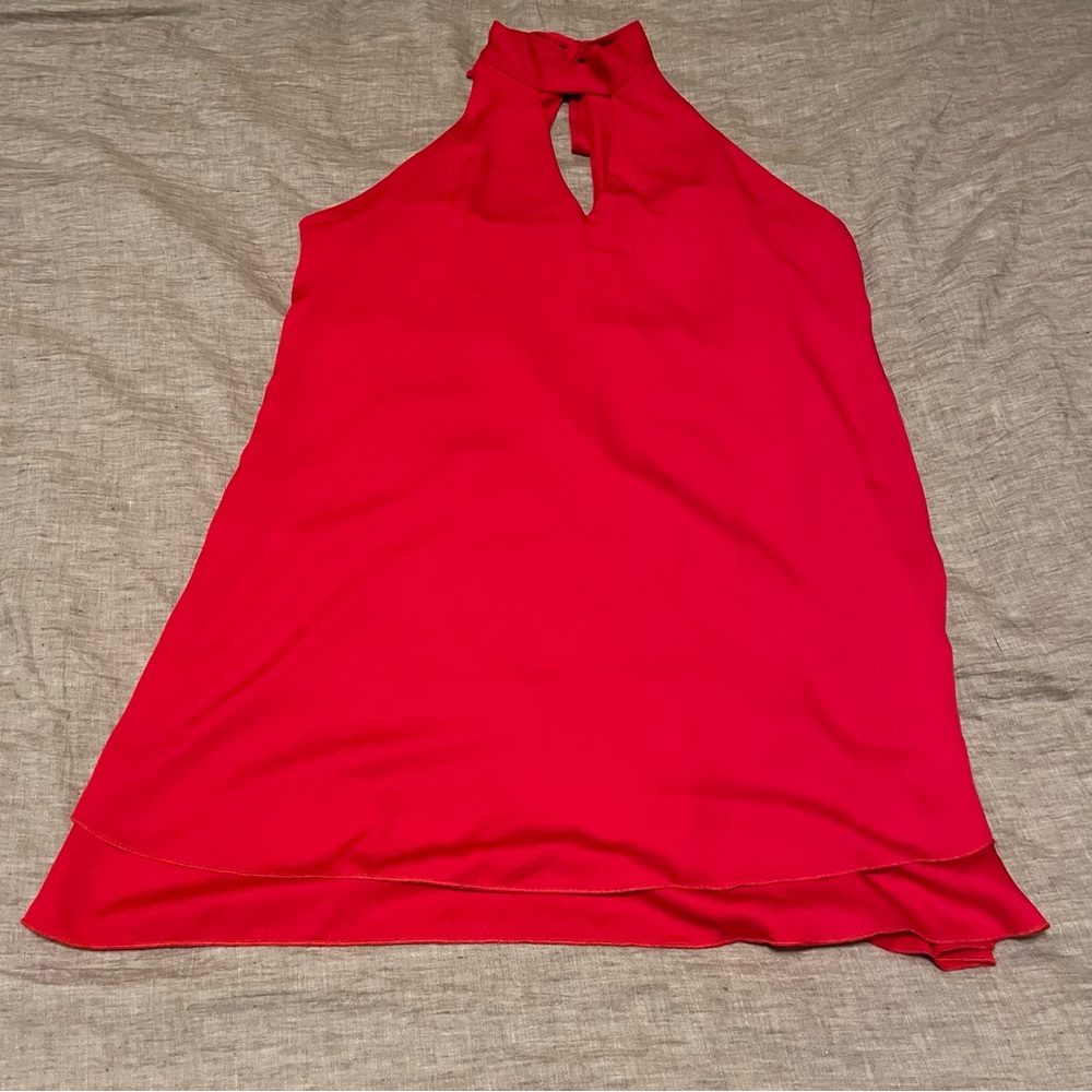 High neck dress
